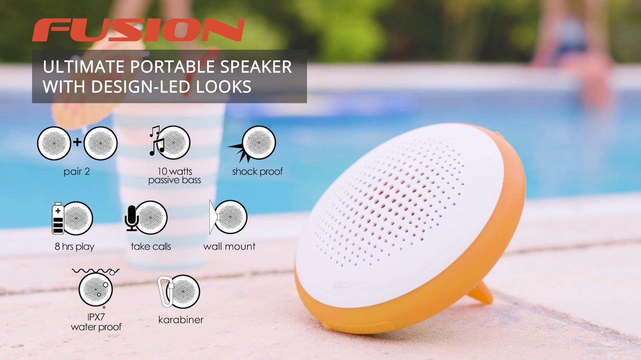Load video: Demonstration of the Fusion Speaker by boompods