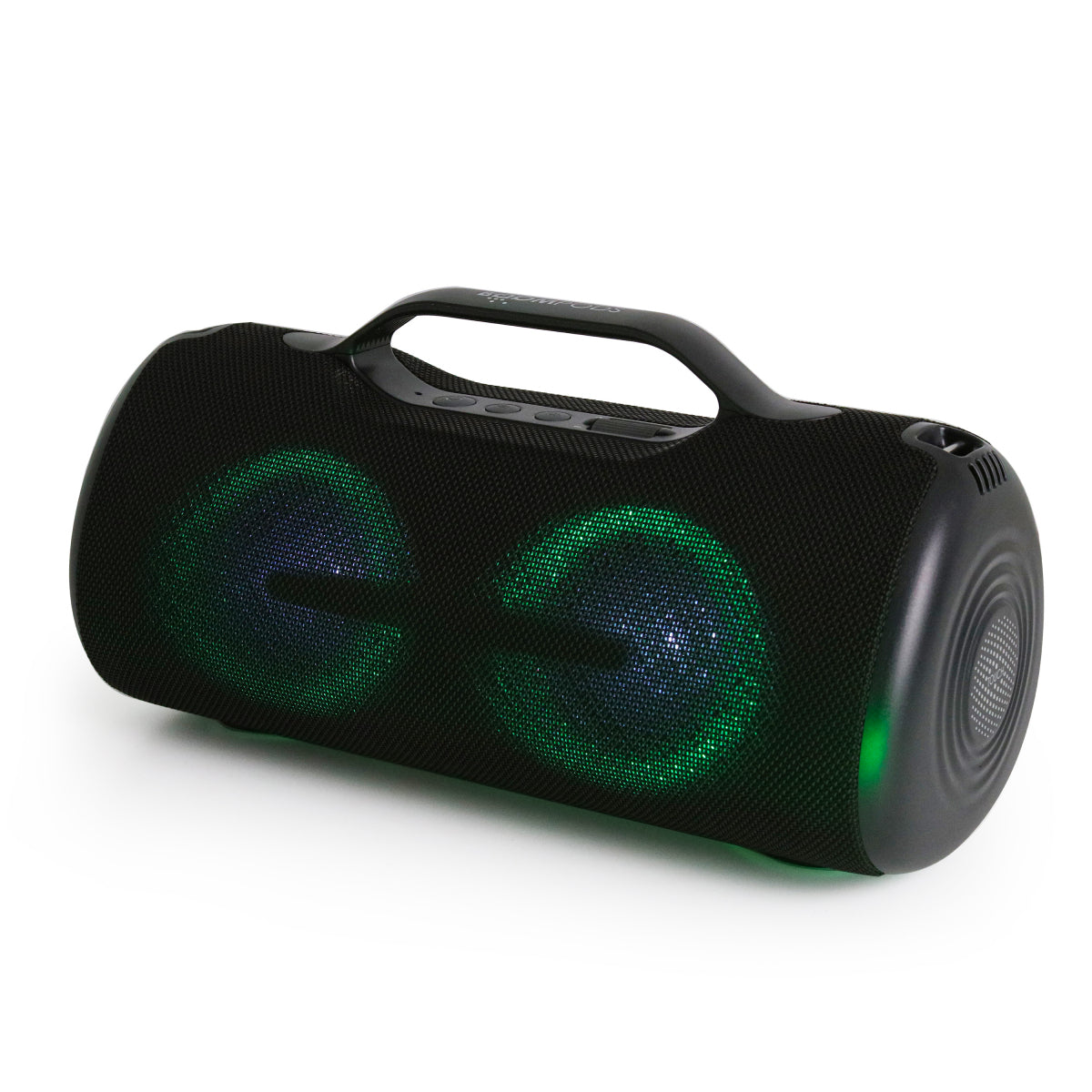 Rhythm 60W Wireless Boombox Light-Up Bluetooth Speaker